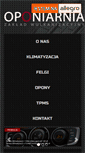 Mobile Screenshot of oponiarnia.net
