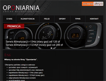 Tablet Screenshot of oponiarnia.net